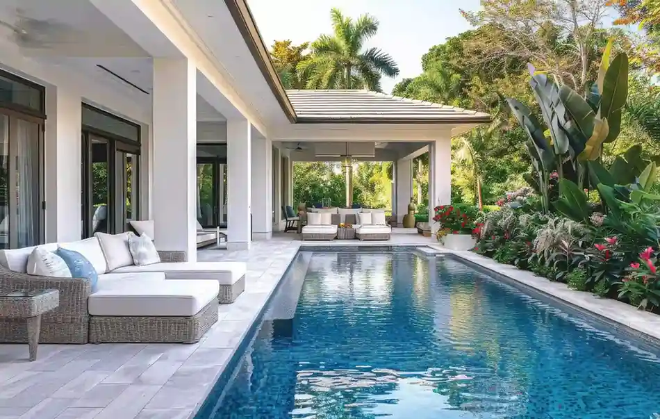 luxury villa pool northern hills