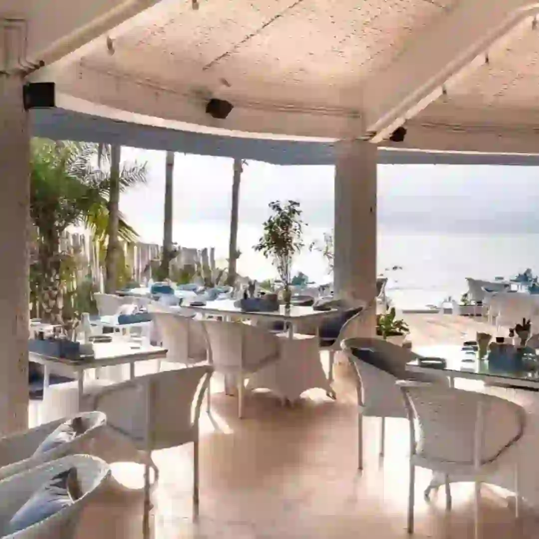 inside cafe 32nd beach goa