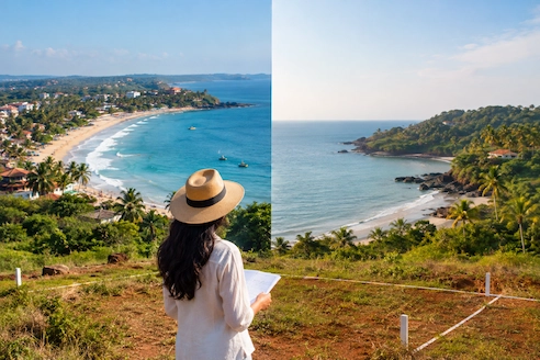 North Goa is Outperforming South Goa in Plot Investments