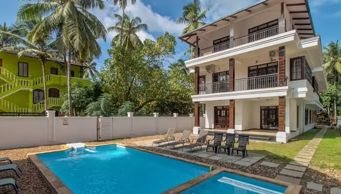 renting villa property in Goa